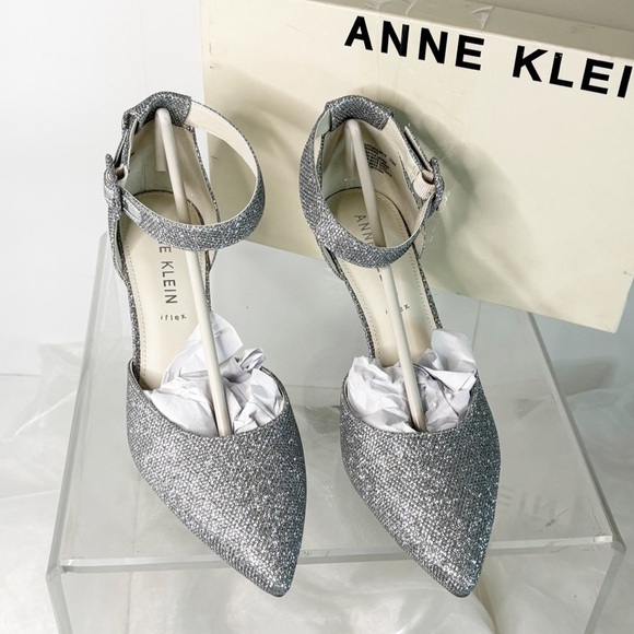 Anne Klein Womens Fabulist Ankle Wrap Dress Pumps 10M - Picture 4 of 9